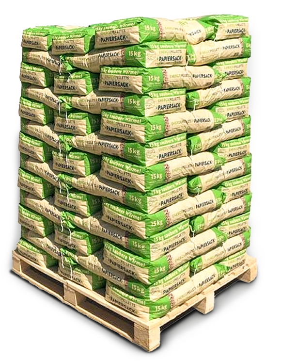 EPH-pellets-Palette EPH Engergie Pellets -im Papiersack